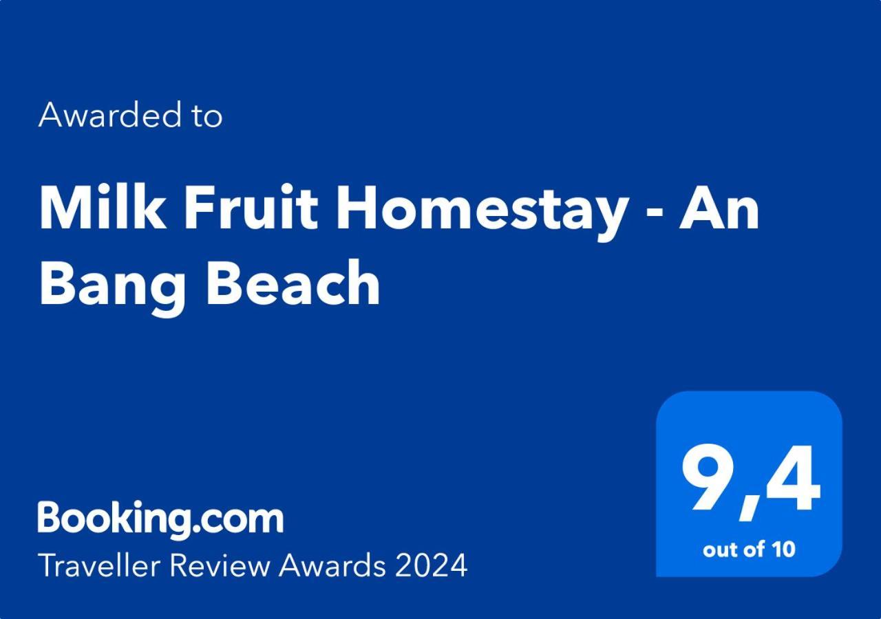 Milk Fruit Homestay - An Bang Beach Hoi An Exteriör bild